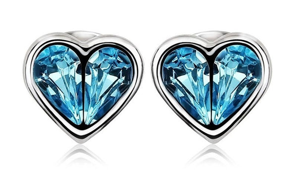 ERFA004 Trendy Charm Lovely Hearts Stud Earrings