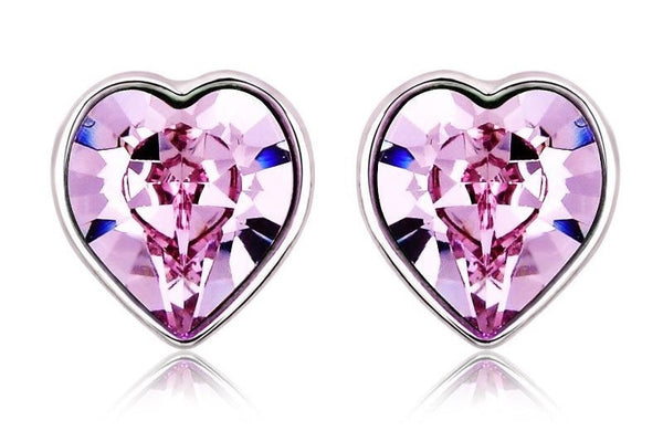 ERFA154 Fashion Charm Classical Heart Stud Earrings