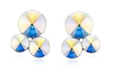 ERFA237 Fashion Charm Trio of Bubbles Stud Earrings