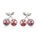 ERFA241 Fashion Charm Fancy Cherry Stud Earrings