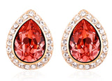 ERFA142 Trendy Charm Leaf Stud Earrings