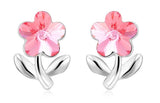 ERFA219 Trendy Classical Blossoming Flower Stud Earrings
