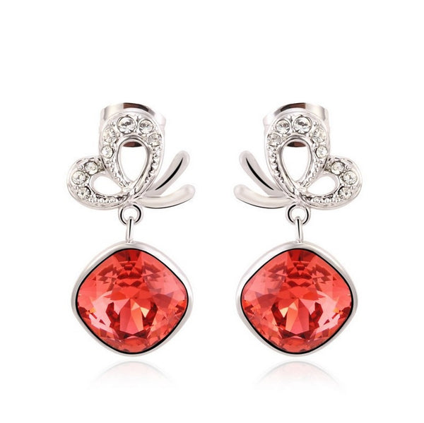 ERFA240 Fashion Charm Kiss of Love Stud Earrings