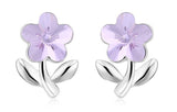 ERFA219 Trendy Classical Blossoming Flower Stud Earrings