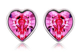ERFA154 Fashion Charm Classical Heart Stud Earrings