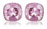 ERFA032 Trendy Charm Gleaming Button Stud Earrings