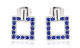 ERFA190 Fashion Charm Small Rectangle Stud Earrings