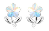 ERFA219 Trendy Classical Blossoming Flower Stud Earrings