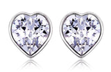 ERFA154 Fashion Charm Classical Heart Stud Earrings