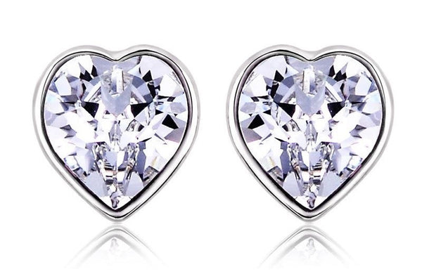 ERFA154 Fashion Charm Classical Heart Stud Earrings