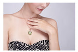 NLFA010 Charm Big Water Drop Pendant Necklace