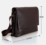 Fashionable Charm Coffee Color Briefcase Messenger