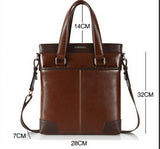 Fashion Dark Edges Briefcase Messenger
