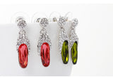 ERFA059 Fashion Fancy Crystal Shoes Stud Earrings