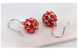 ERFA134 Fashion Charm Disco Ball Dangle Earrings