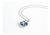 NLFA176 Charm Water Drop In Ocean Pendant Necklace