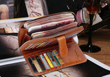 Fashion Solid Long Size Brown Wallet