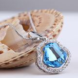 NLFA061 Fancy Water Drop  Pendant Necklace