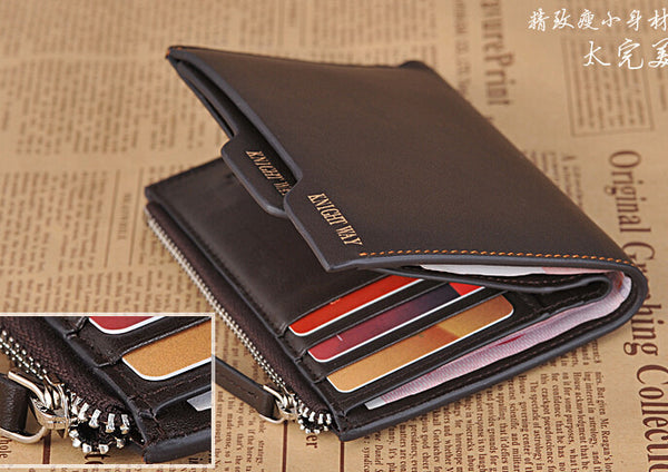 Trendy Black And Coffee Color Men Wallet