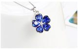 NLFA215 Charm Five-Leaf Clover Pendant Necklace