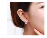 ERFA204 Fancy Charm Butterfly Stud Earrings