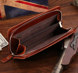 Charm Solid Brown Men Key Case Wallet