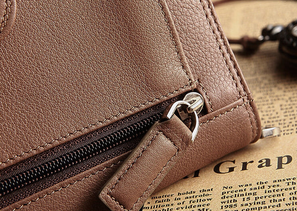 Charm Roomy Functional Solid Wallet