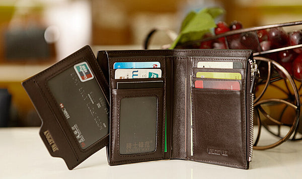 Trendy Black And Coffee Color Men Wallet