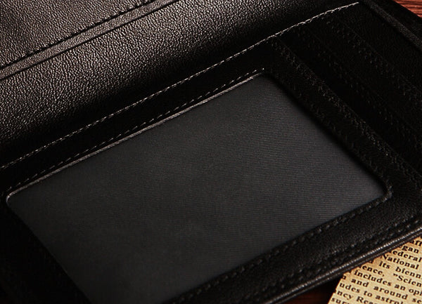 Charm Roomy Functional Solid Wallet