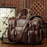 Classic Fashion Solid Roomy Briefcase