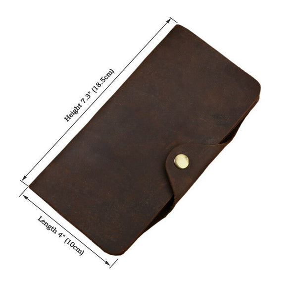 Classic Durable Solid Brown Wallet