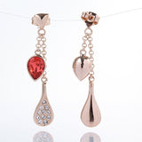 ERFA063 Fashion Charm Water Drops Stud Earrings