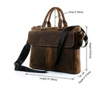 Fashionable Good Man Solid Brown Briefcase Briefcase