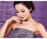 NLFA084 Charm Sakura Pendant Necklace