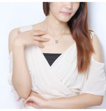 NLFA075 Charm Thick Loop Pendant Necklace