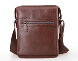 Vintage Solid Roomy Brown Messenger