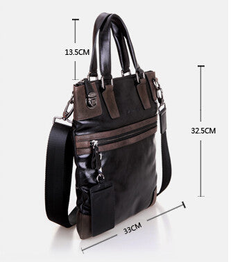 Fashion Coffee Edges Black Messenger