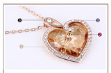 NLFA068 Charm Big Heart Big Love Pendant Necklace