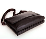 Fashionable Charm Coffee Color Briefcase Messenger