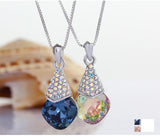 NLFA077 Fashion Water Drop Pendant Necklace