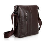 Trendy Charm Solid Brown Briefcase Messenger