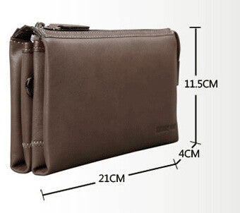 Fashion Durable Roomy Solid Wristlet Wallet