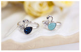 RiFA006 Fashion Charm Swan Ring