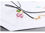 NLFA019 Charm Cherry Pendant Necklace
