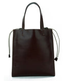 Daily Adventure Durable Solid Brown Tote Handbag