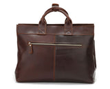 Quintessential Big Boss Solid Brown Briefcase Messenger