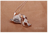 NLFA303 Charm Beauty Fox Pendant Necklace