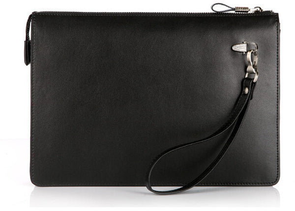 Charm Office Companion Black Briefcase Messenger Wristlet