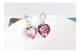 ERFA165 Fashion Charm Classical Big Heart Stud Earrings