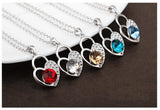 NLFA307 Fashion Lock of Heart Pendant Necklace